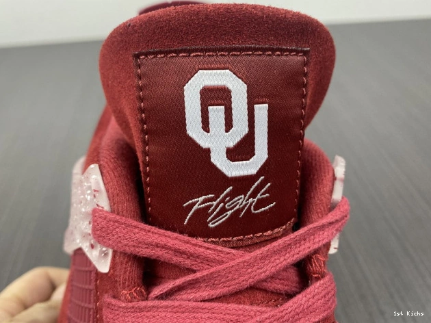 4 Jordan Oklahoma AJ4-904282 Sooners Retro PE 0630